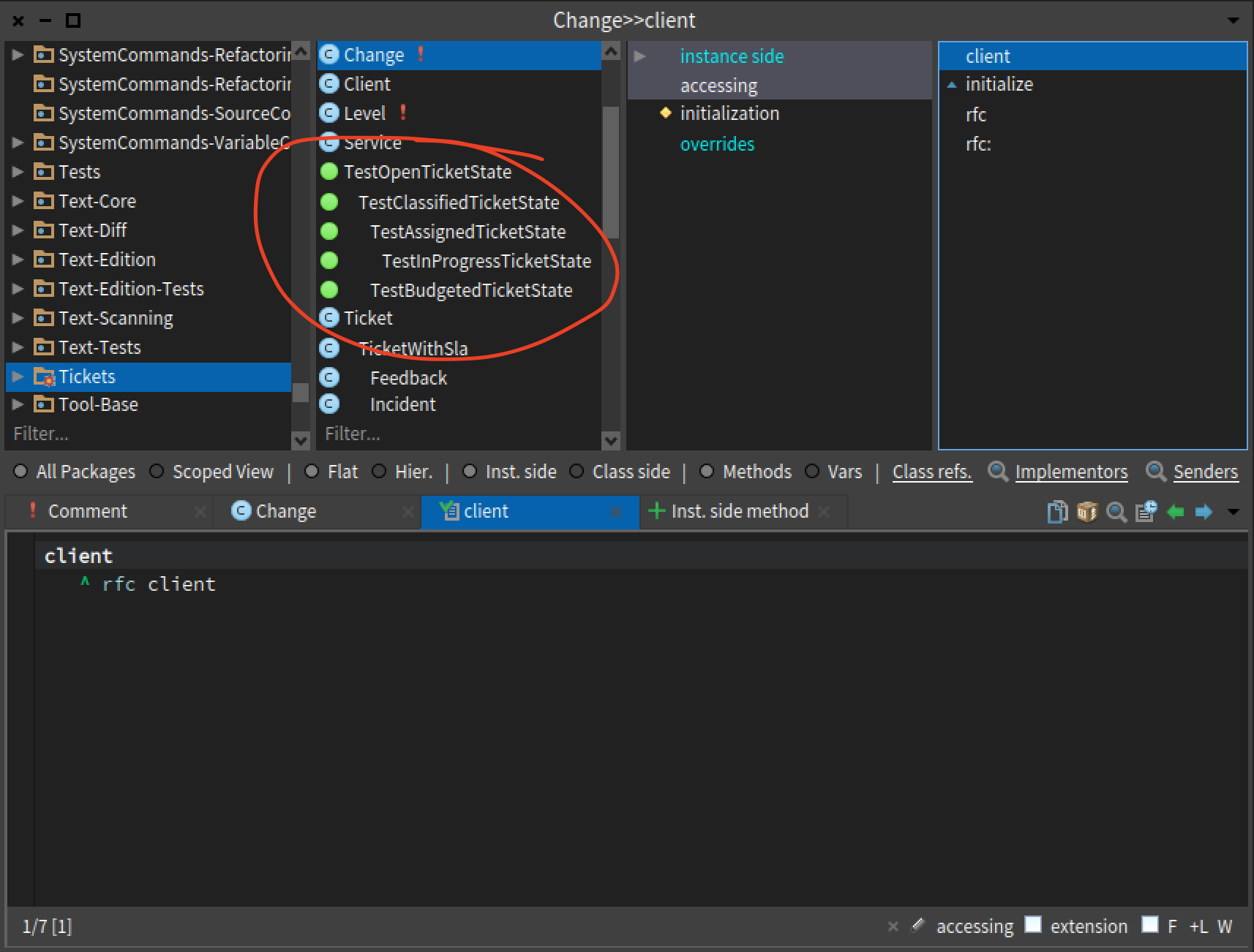 Pharo testing Pharo testing